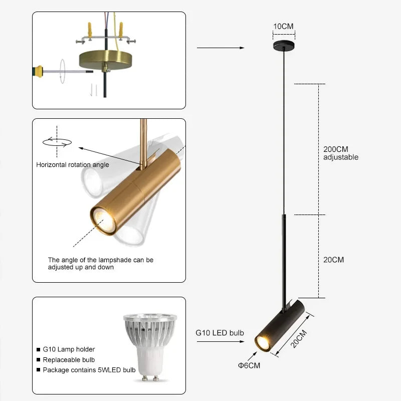 Afralia™ LED Chandeliers: Modern Bedroom Decor & Dining Room Lighting