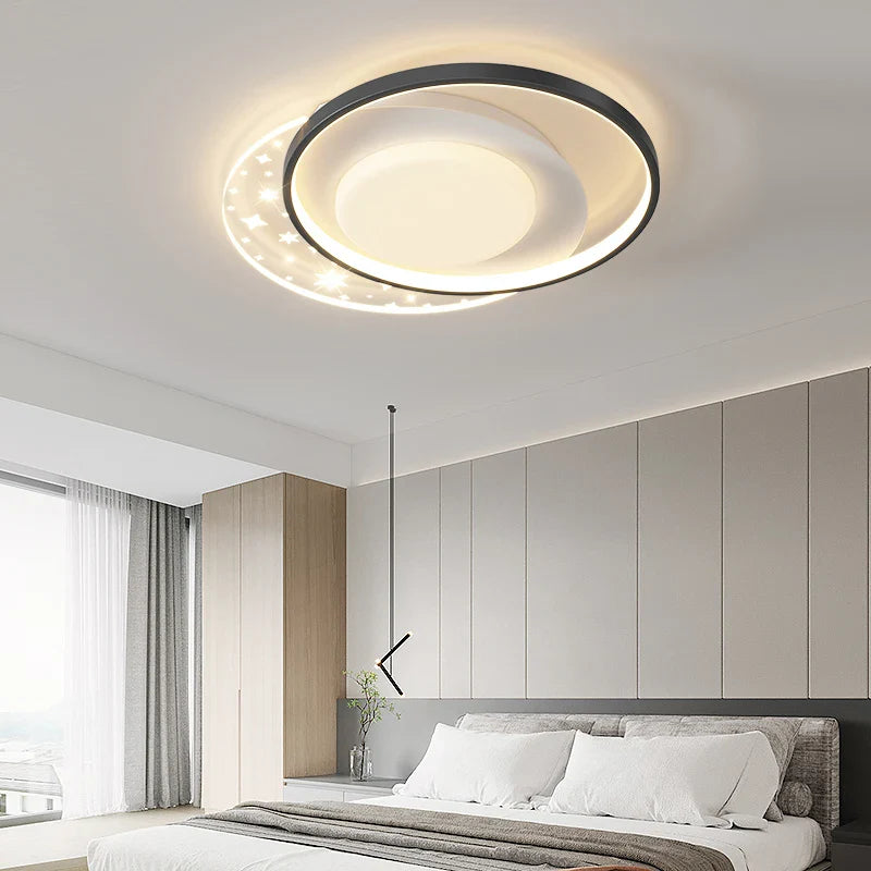 Afralia™ LED Round Ceiling Light – Modern Nordic Indoor Lamp for Living Room, Bedroom, Dining Room