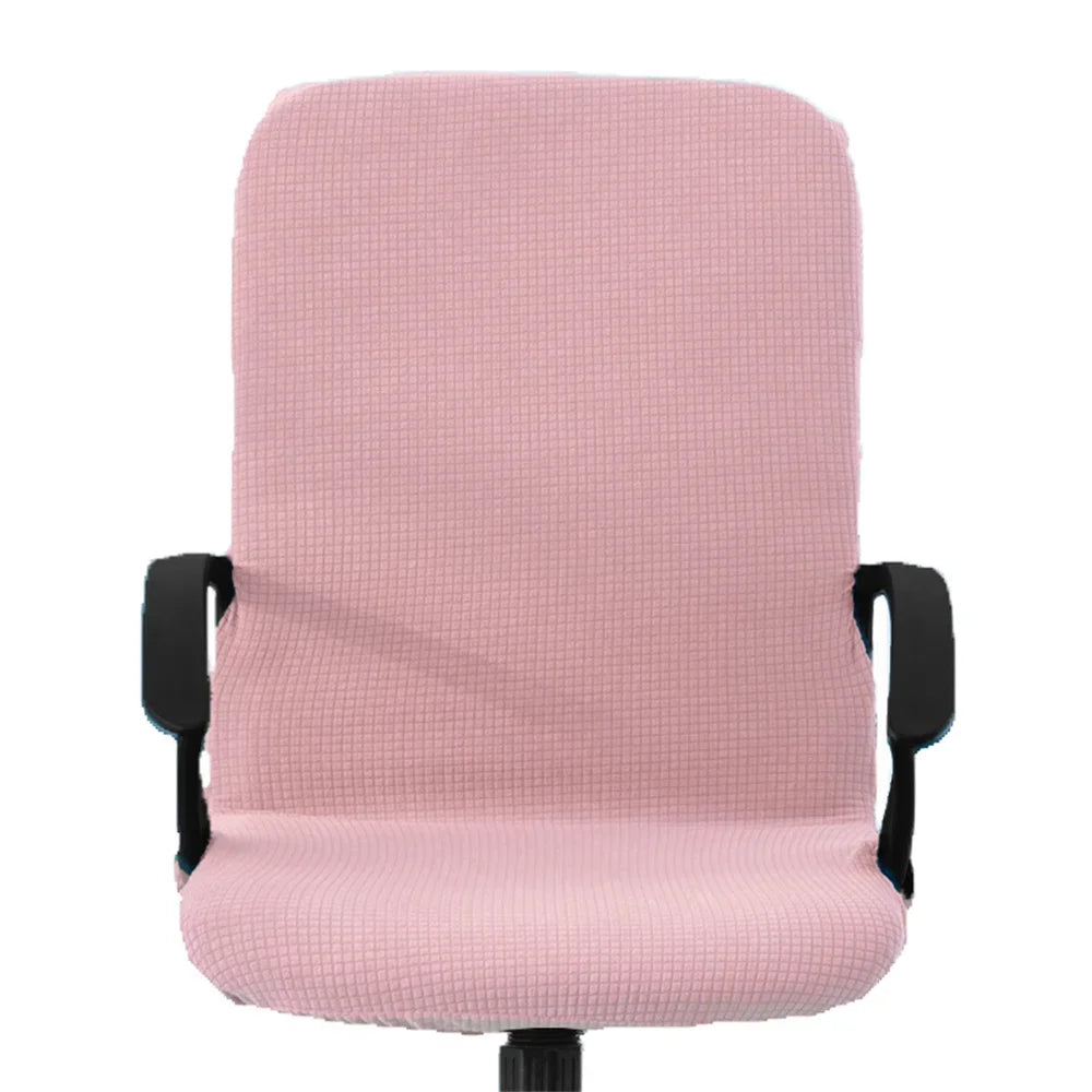 Afralia™ Solid High Armchair Cover Elastic Accent Seat for Home Office