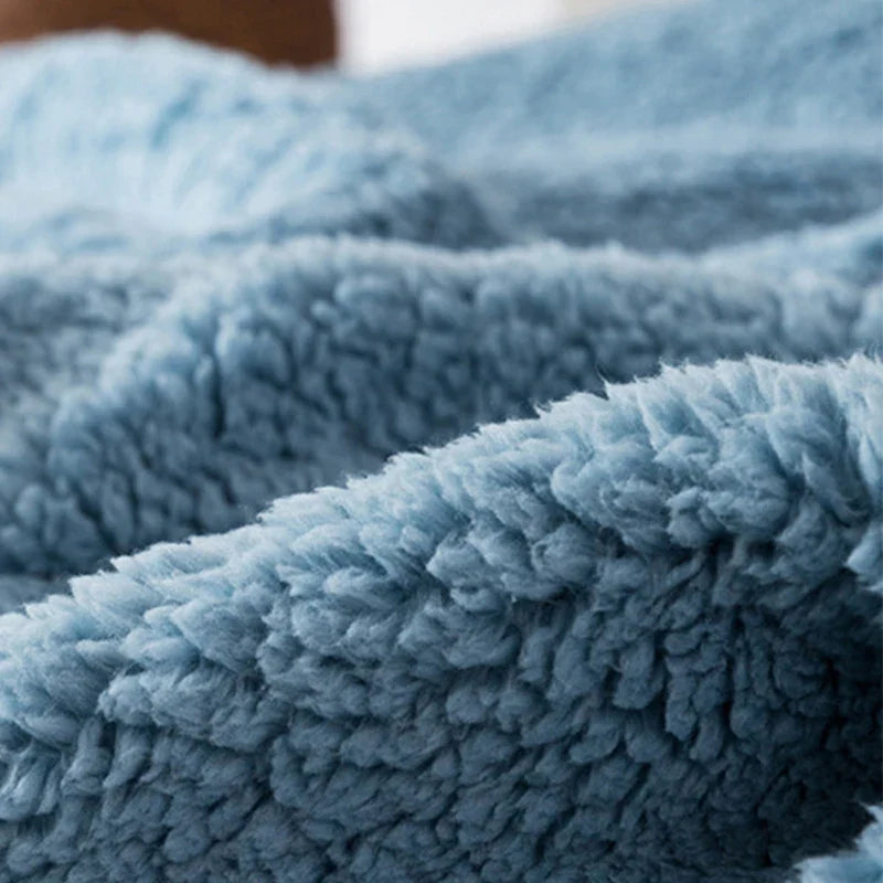 Afralia™ Cozy Plush Blanket: Soft, Warm, Lightweight for Bedroom & Sofa All Seasons