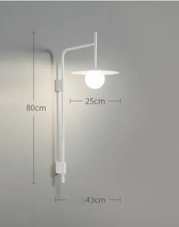 Afralia™ Nordic LED Wall Lights Modern Bedroom Fixture Indoor Lamp