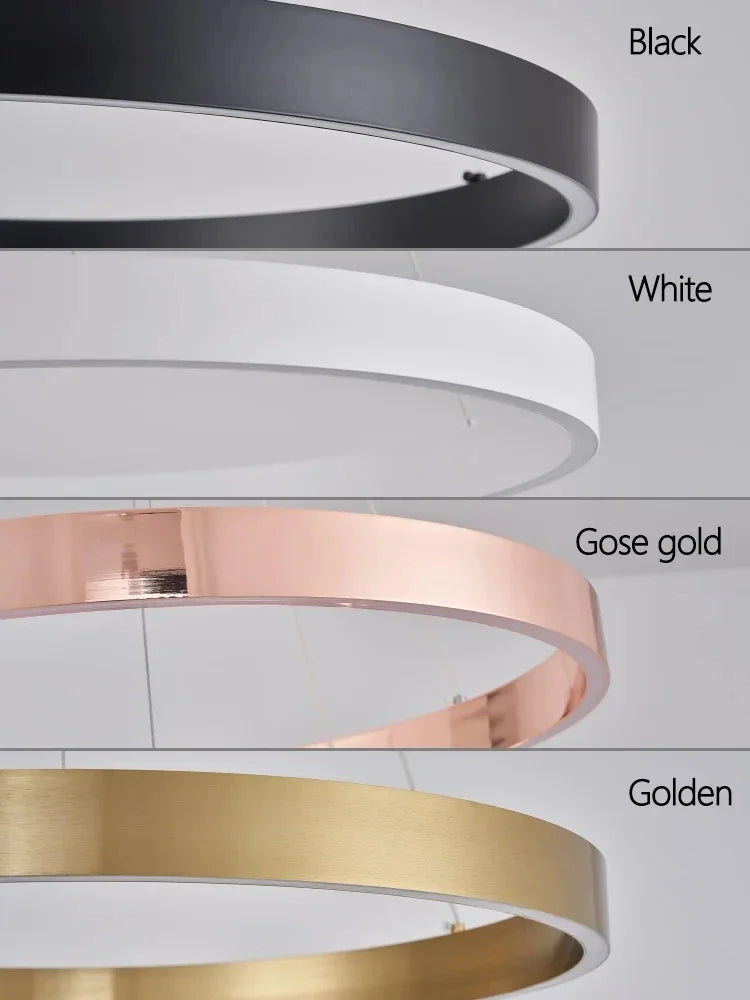 Afralia™ Modern LED Pendant Lights for Home Decor and Lighting Fixtures