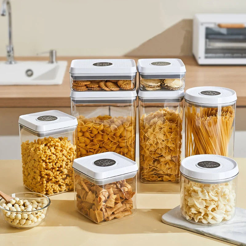 Afralia™ Cereal & Snack Storage Box: Moisture-proof Kitchen Container for Dry Goods