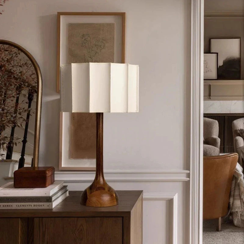 Afralia™ Solid Wood Floor Lamp: Nordic Minimalist Design for Living Room, Bedroom and Sofa