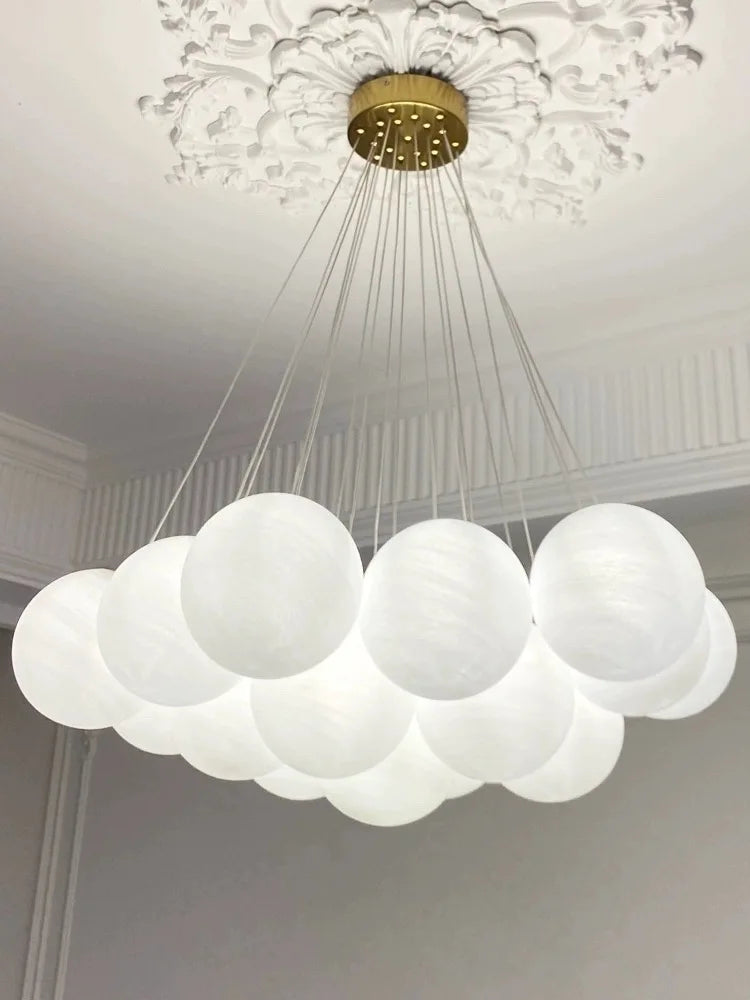 Afralia™ Modern Chandelier Pendant Light for Living Room, Bedroom, Dining Room