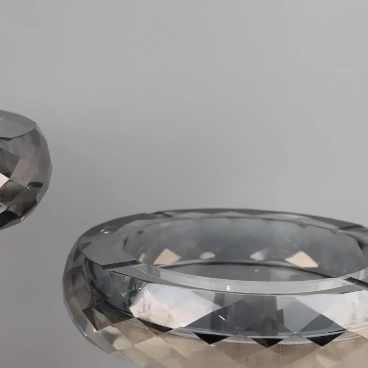 Afralia™ Geometric Glass Fruit Bowl Jewelry Storage Tray Home Decoration Tray