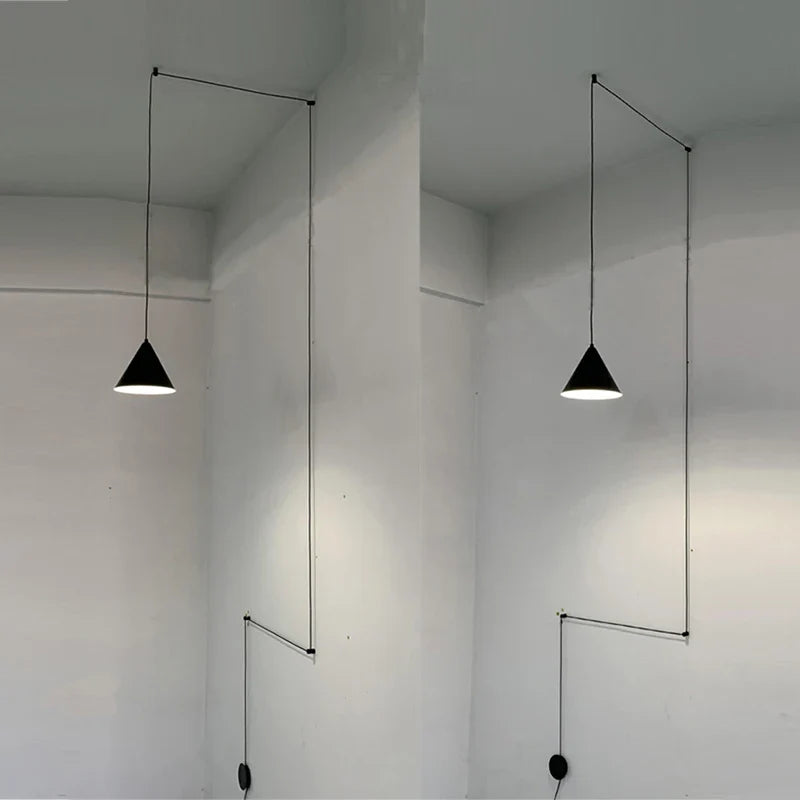 Afralia™ Vintage Pendant Light: Modern Hanging Lamp for Home Decor, Indoor Lighting