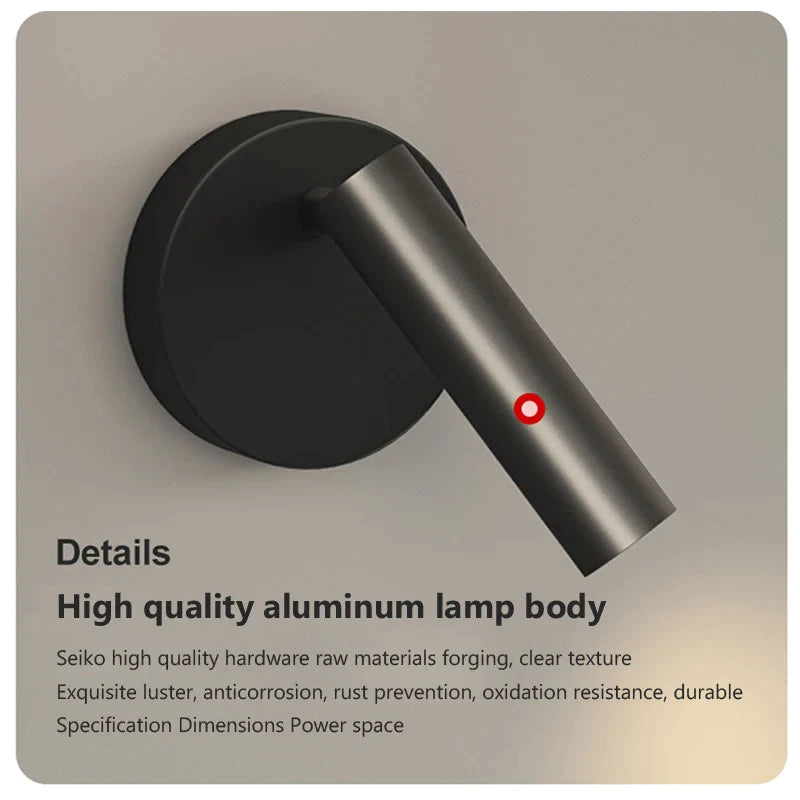 Afralia™ LED Wall Lamp Adjustable Rotation 5W Spotlight