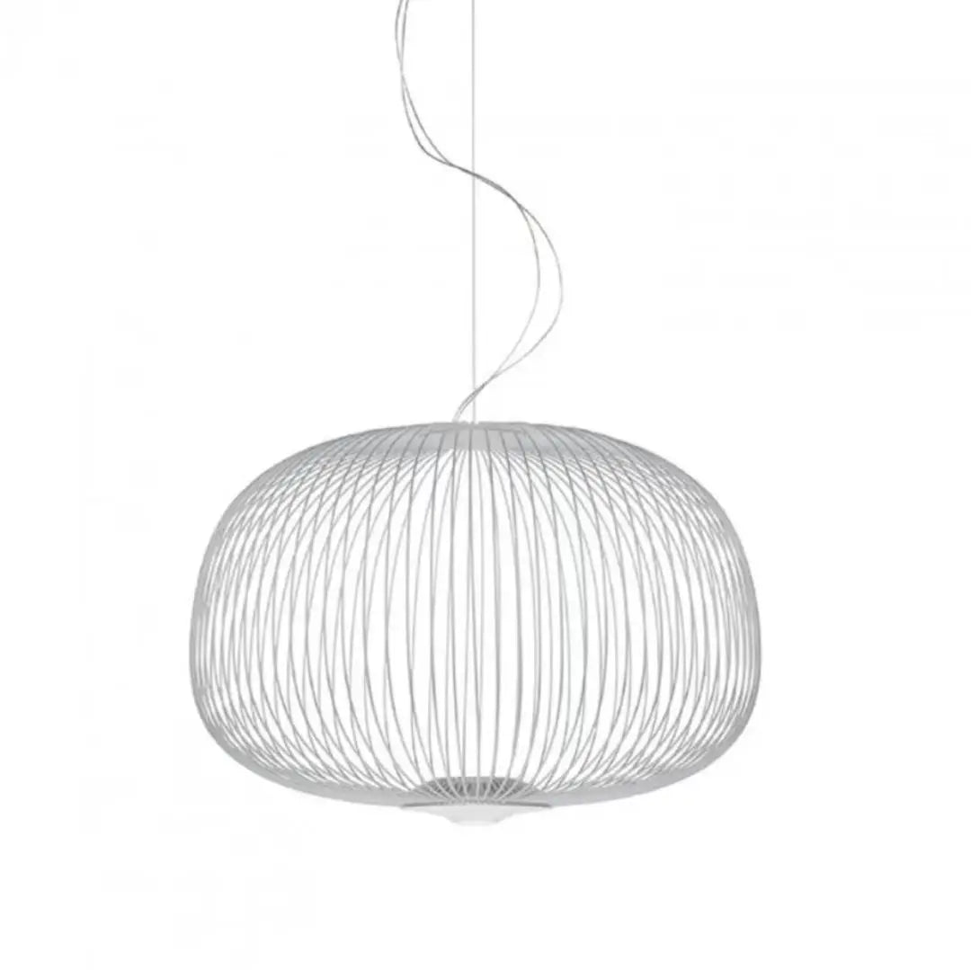 Afralia™ Spokes Bird Cage Pendant Light for Creative Interior Lighting