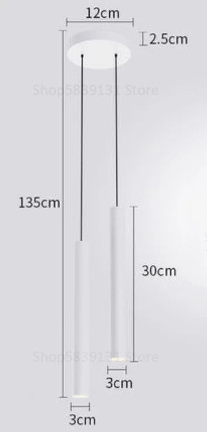 Afralia™ Modern Minimalist LED Pendant Lights for Living Room and Bedside