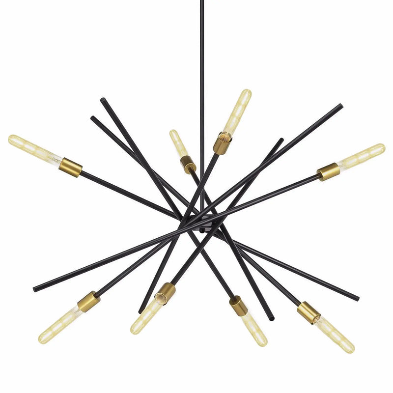 Afralia™ Satellite Style Adjustable Chandelier for Living Room Kitchen Hallway Lighting