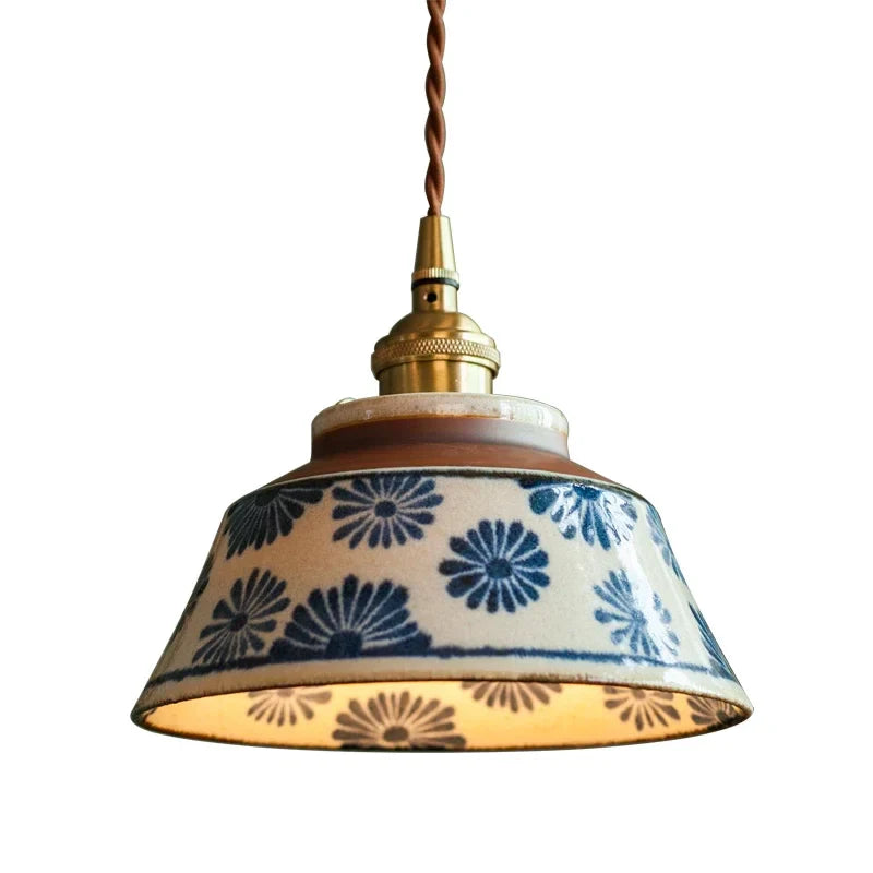 Afralia™ Nordic Ceramic LED Pendant Lights for Home Decor