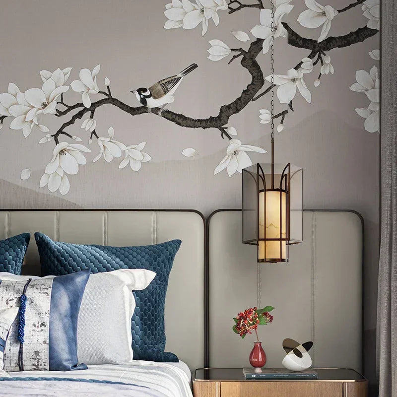Afralia™ Chinese Retro Chandelier for Bedroom, Tea Room, Foyer, Hallway, Restaurant
