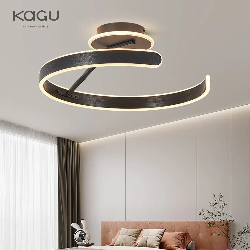 Afralia™ LED Ceiling Chandelier Dimmable Pendant Lamps
