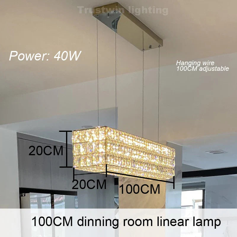 Afralia™ Crystal Chandelier: French Vintage Luxury Lighting for Living Room & Dining Room