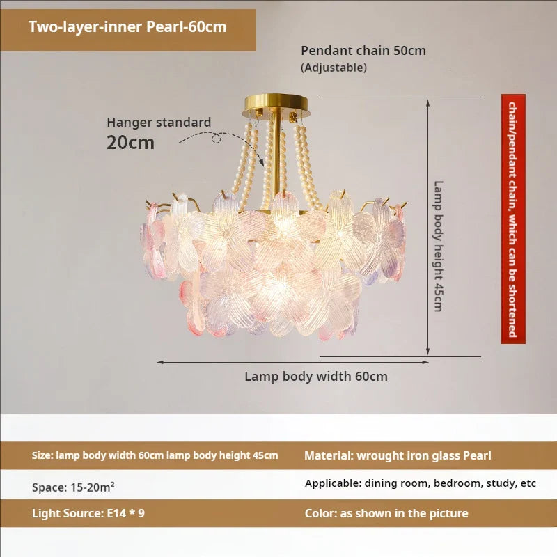 Afralia™ Leafless Crystal Chandelier: Modern French Living Room & Bedroom Lighting