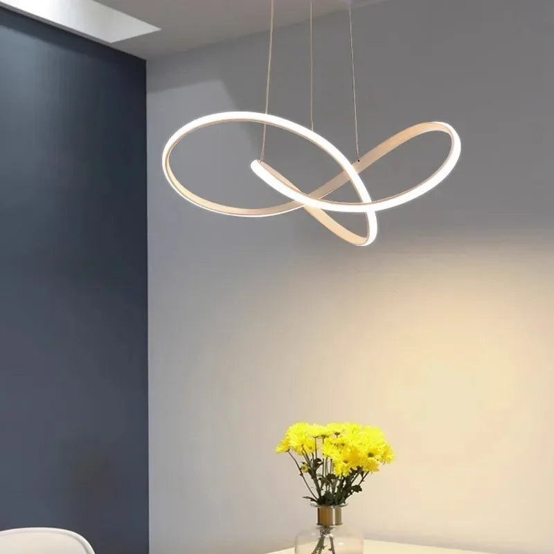 Afralia™ Modern Minimalist Ring LED Pendant Lights for Home Decor Lighting