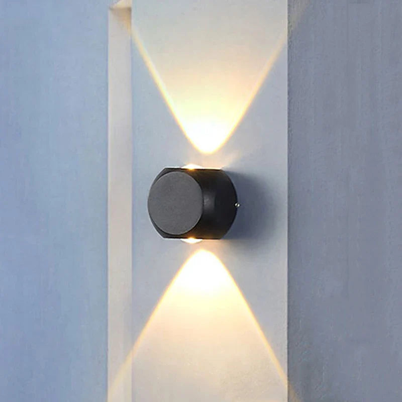 Afralia™ 4W LED Wall Light for Home Decor and Outdoor Garden Sconce