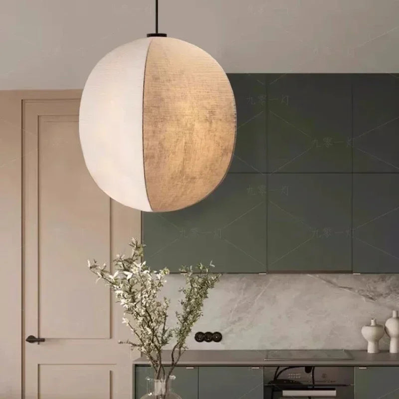 Wabi Sabi Nordic Minimalism LED Pendant Light for Dining Room and Bar