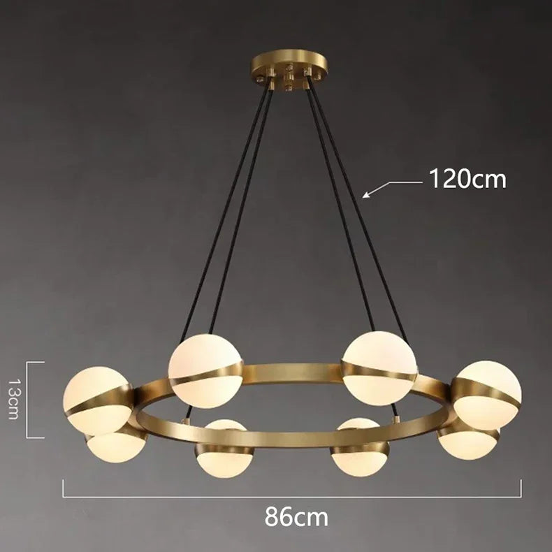 Afralia™ Modern LED Pendant Chandelier for Living & Dining Room Indoor Lighting