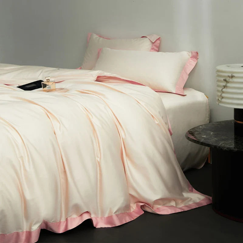 Afralia™ Egyptian Cotton Hotel Style Bedding Set 1000TC Queen King Duvet Cover Sheet Pillowcases
