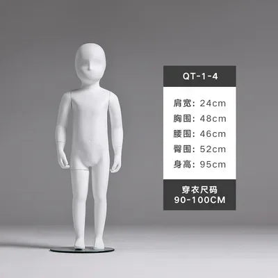 Afralia™ Kids Full Body Mannequins for Children's Clothing Store - Child Display Stands