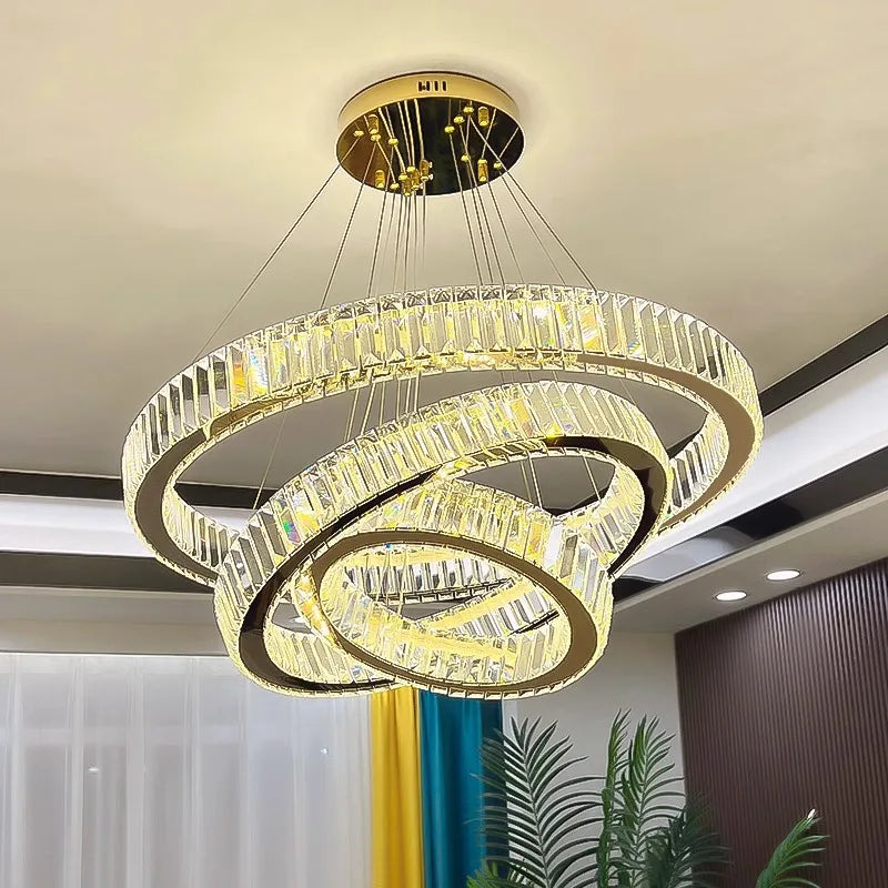 Afralia™ Modern LED Pendant Light Chandeliers for Living Room and Dining Room