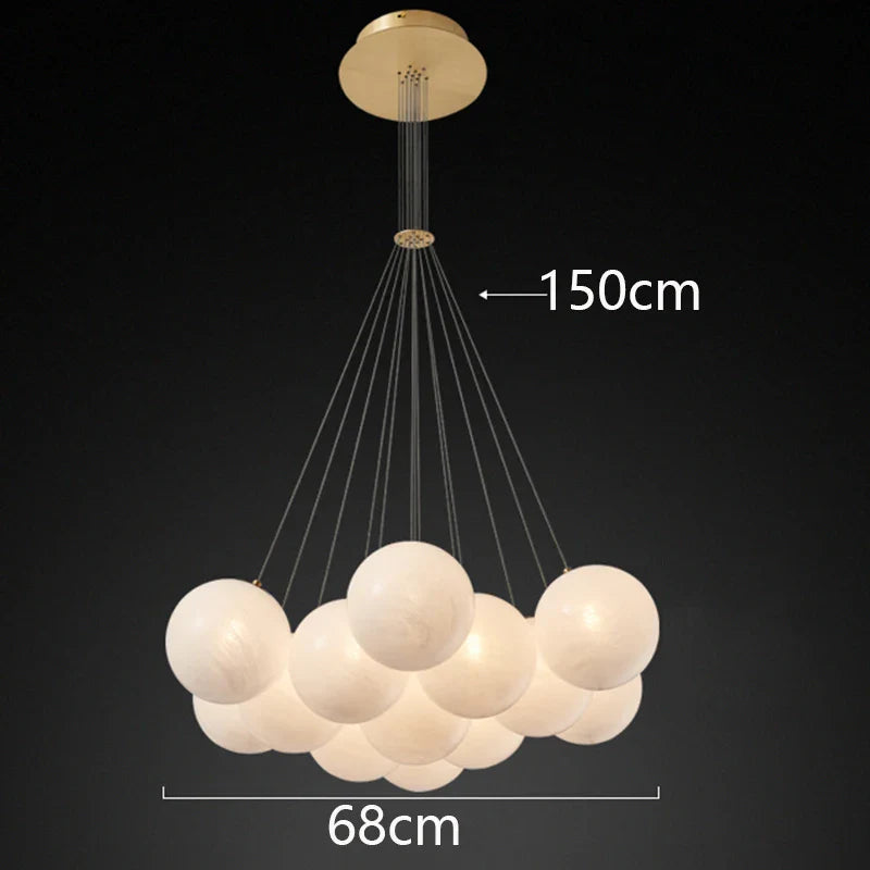 Afralia™ Modern LED Pendant Chandeliers for Living and Dining Room Lighting