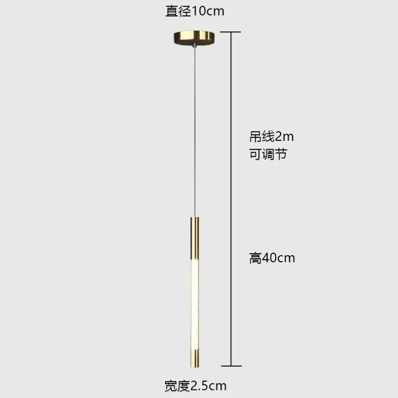 Afralia™ Nordic LED Pendant Light for Home Indoor Decor, Living Room, Bedroom, Dining Table.