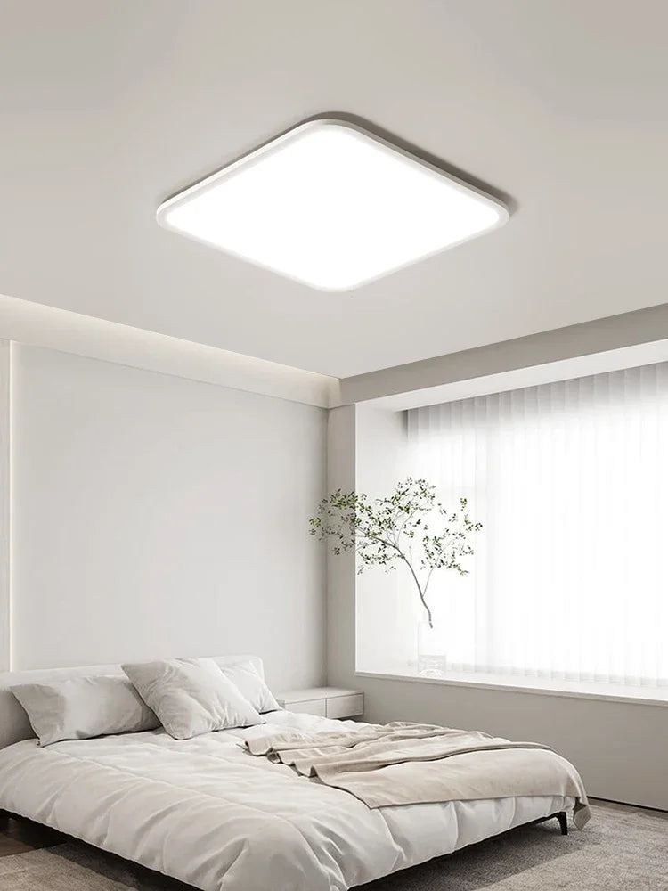 Afralia™ Modern Ultra Thin LED Ceiling Light for Home Décor & Lighting Fixtures