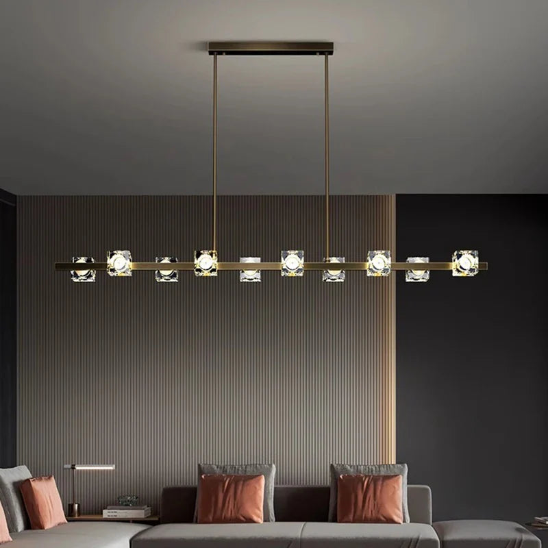Afralia™ Modern LED Pendant Light Chandeliers for Living Room & Dining Room
