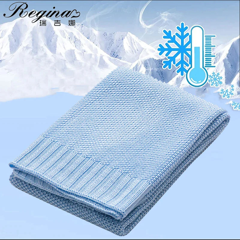 Afralia™ Bamboo Baby Blankets - Summer Cooling & Absorbent, Perfect for Newborns, Swaddle, Stroller, Bed, Quilt & Receiving Blankets