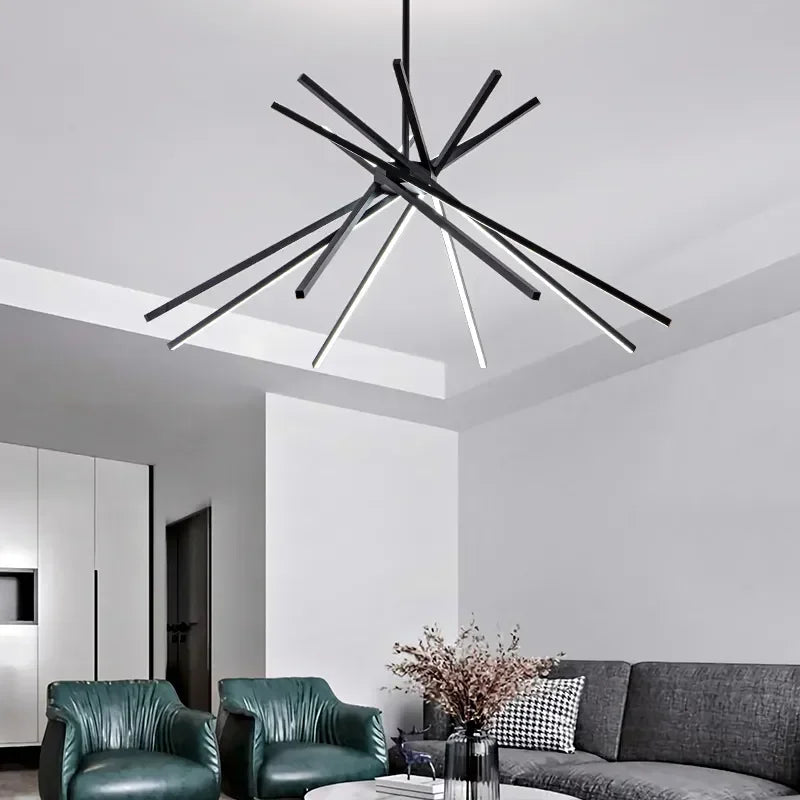 Afralia™ Nordic Minimalist LED Pendant Lights for Living Room Decoration
