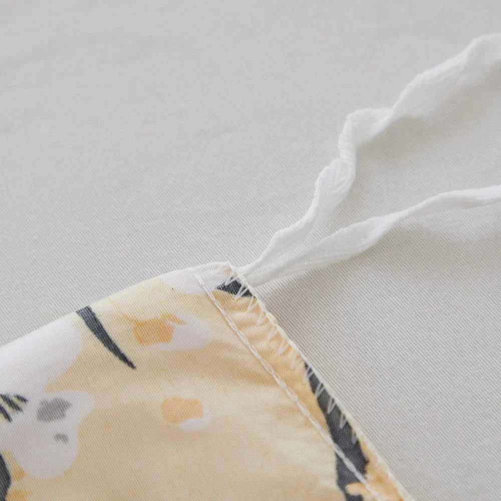 Afralia™ Plum Blossom Double Duvet Cover Set Queen Size Soft Skin Friendly