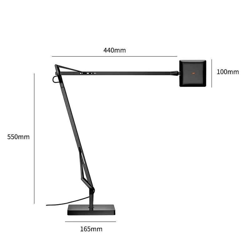 Afralia™ Modern Industrial Swing Arm Floor Lamp with Dimming Touch Switch