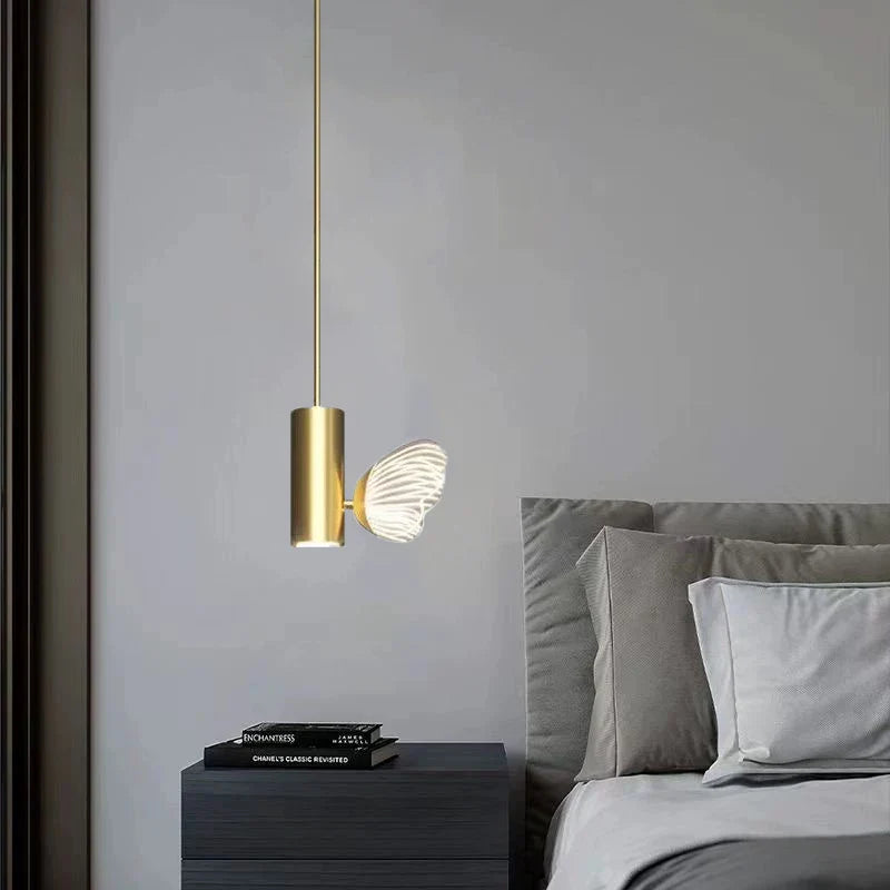Afralia™ Nordic Butterfly LED Pendant Indoor Ceiling Lamp - Modern Living Room Decoration