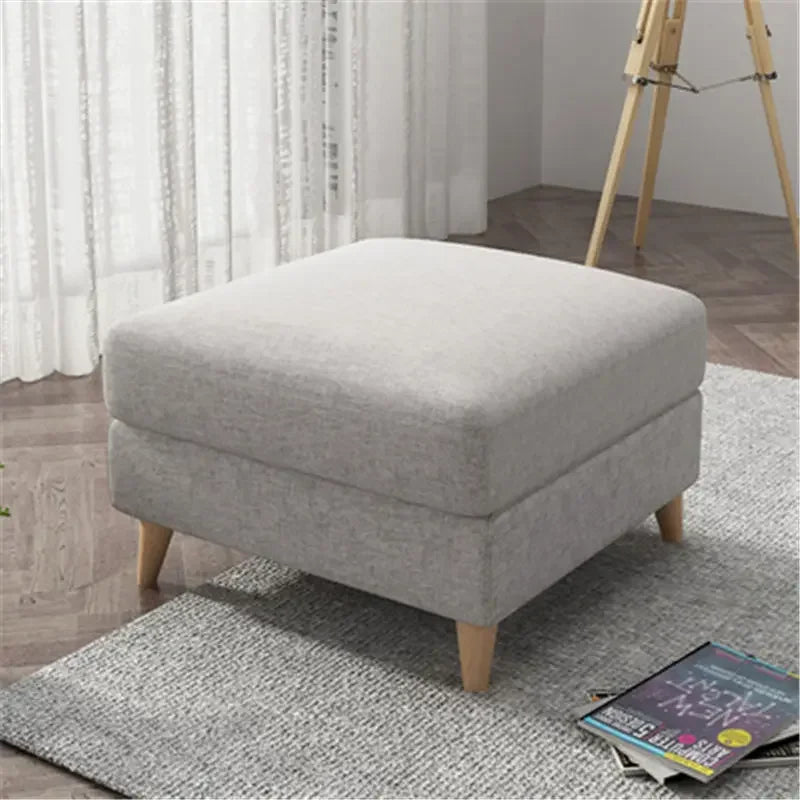 Afralia™ Jacquard Square Stool Cover for Living Room Office Home Decor