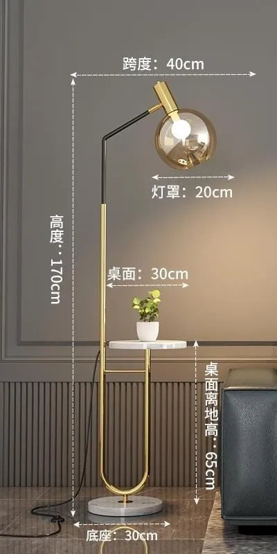 Afralia™ Nordic LED Floor Lamp - Modern Minimalist Light Luxury for Elegant Home Decor