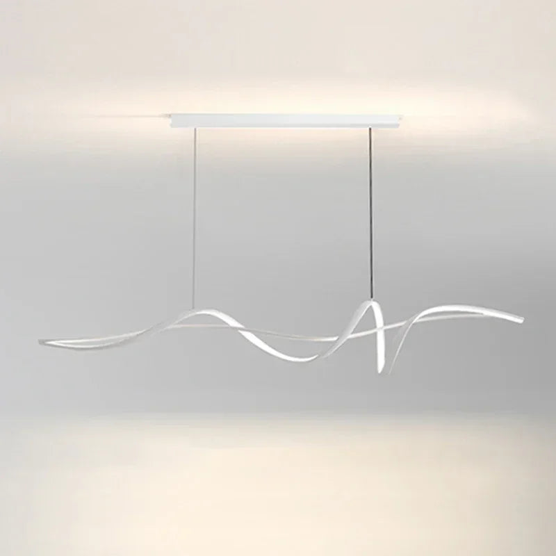 Afralia™ Nordic Minimalist LED Pendant Lights for Home Living Dining Room Bar Salon