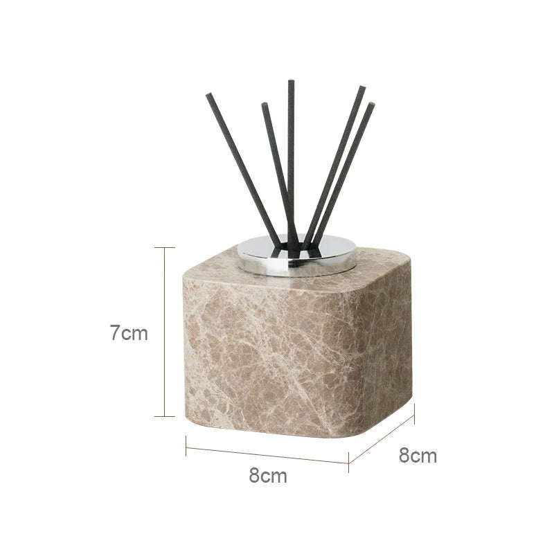 Afralia™ Marble Bathroom Accessories Set Soap Dish Soap Holder Vanity Tray