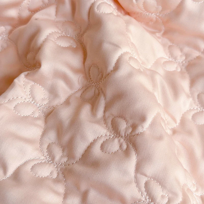 Afralia™ Luxury Lace Edge Bedspread Set with Pillowcases