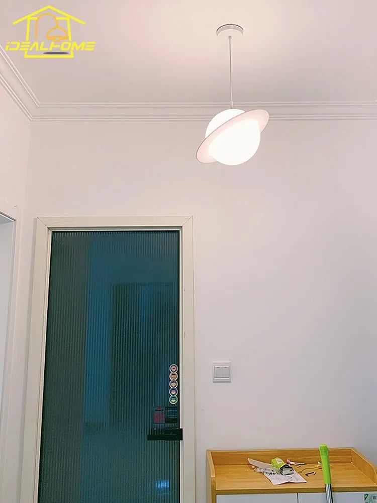 Afralia™ Saturn Pendant Light LED E27 Art Decor for Bedroom & Children's Room