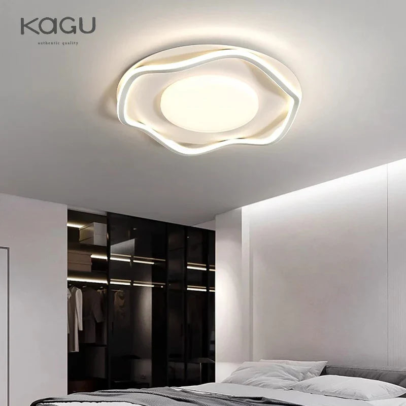Afralia™ LED Chandelier: Minimalist Design for Bedroom, Dining Room, Living Room - Modern Ceiling Light