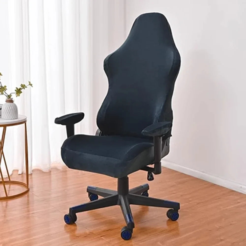 Afralia™ Velvet High Back Chair Cover: Stylish, Elastic, and Comfortable Seat Case