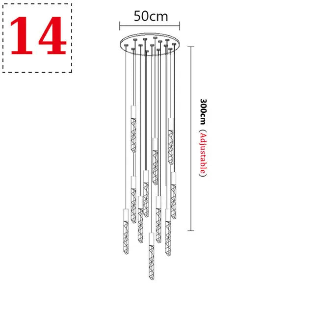 Afralia™ Crystal Gold Chrome Pendant Light for Home-Appliance Kitchen Island Decoration