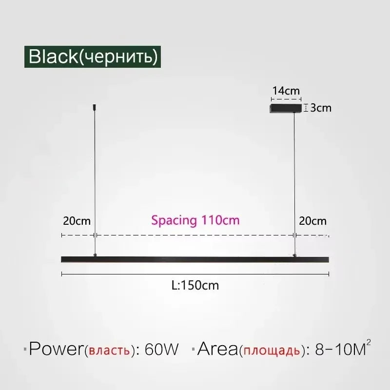 Afralia™ Nordic LED Pendant Lights for Kitchen Island Dining Chandelier - Minimalist Home Luminaires