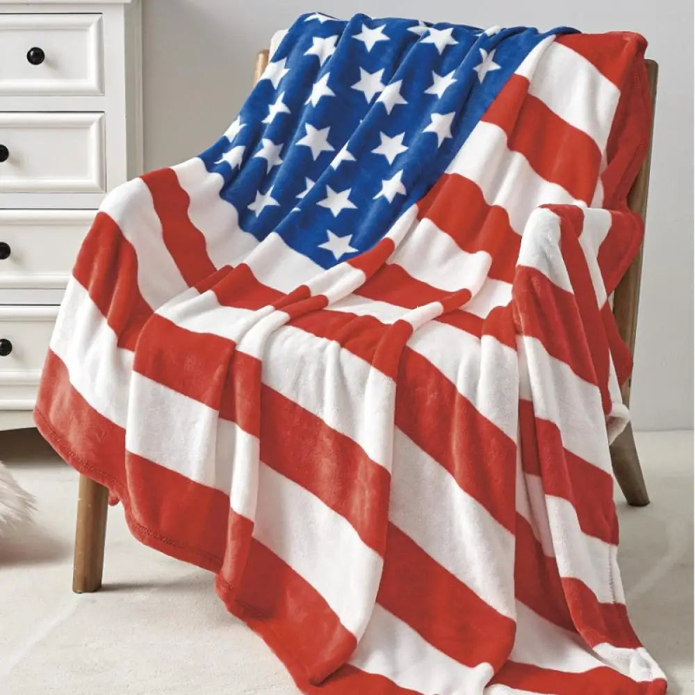 Afralia™ Cozy Flannel Throw Blanket for Sofas, Cars, and Travel