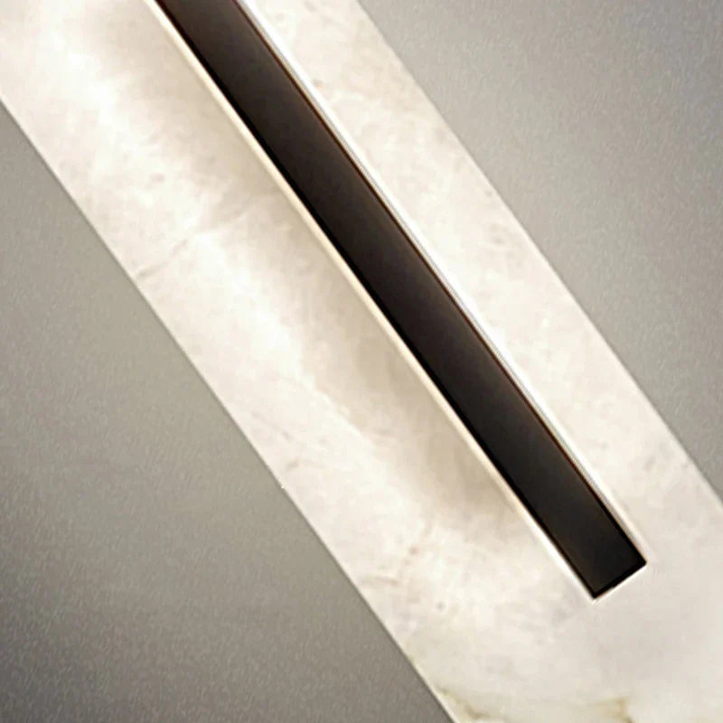 Afralia™ Marble LED Wall Lamp High-End Home Decor Sconce for Living Room, Bedroom, Hallway
