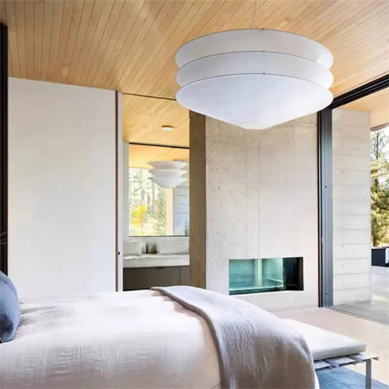 Afralia™ Scandinavia Paper Pendant Lamp Ceiling Chandelier for Living Room Kitchen