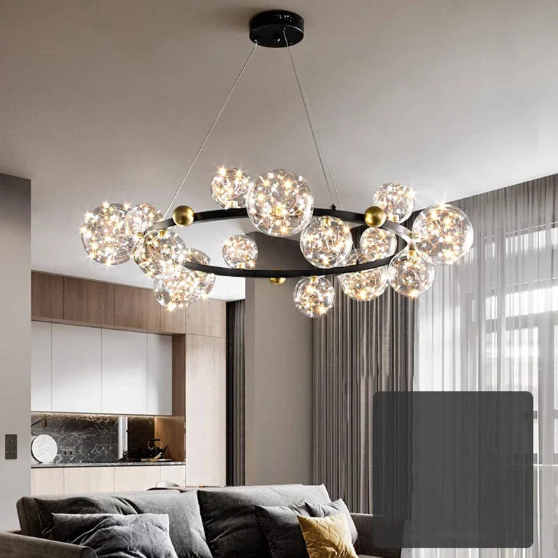 Afralia™ Crystal Chandelier: Modern Stair Pendant Lamp for Living Room, Interior Lighting